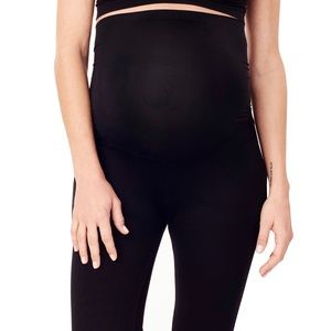 Ponte Knit Skinny Maternity Ankle Leggings